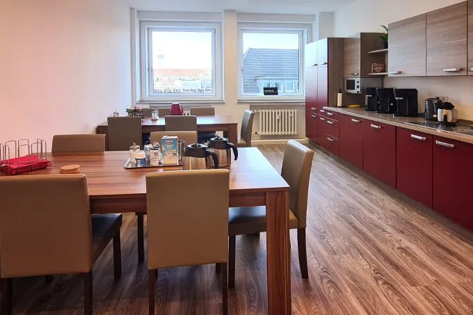 Essen Pausenraum, Essen